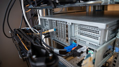Servers from back