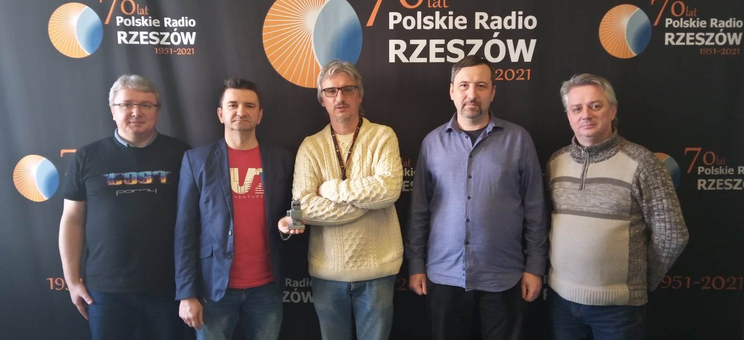 Uczestnicy audycji radiowej