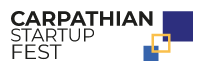 Logo Carpathian Startup Fest 2022. 