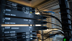 Cisco Switches from back