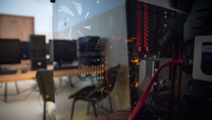  view of the laboratory PC hardware