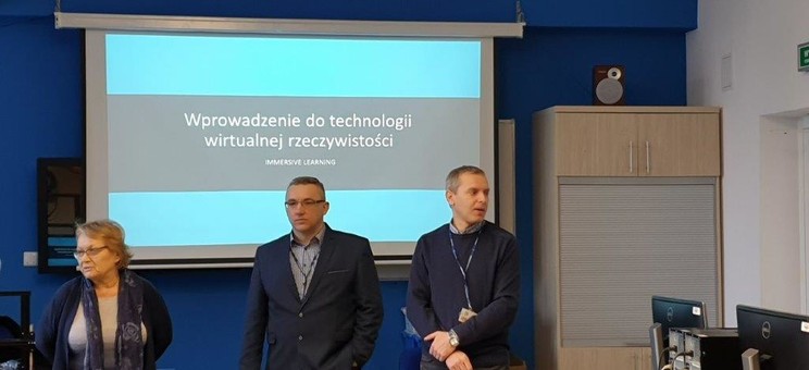 Prof. Romana Śliwa, Paweł Dymora, PhD and Mirosław Mazurek, PhD